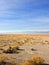 Desolate expanse of the Great Basin and distant mountains
