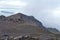 Desolate landscape on Cayambe Volcano