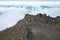 Desolate landscape on Cayambe Volcano