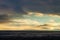 Desolate landscape from Kverfjoll area, Iceland panorama