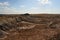 Desolate Landscape Petrified Forest Arizona