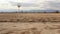 Desolate Landscapes: A Scenic Winter Field Near A Mexican Village