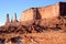 Desolate Monument Valley Arizona USA Navajo Nation