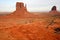 Desolate Monument Valley Arizona USA Navajo Nation