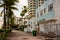 Desolate old abandoned Miami Beach hotel lock down Ocean Terrace Hotel