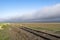 Desolate Railroad Tracks, Prairie, Landscape