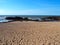 Desolate rocky beach landscape in Morocco