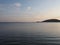 Desolate view of bay and coastline in european Bodo city at Salten region in Norway