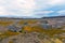 Desolate Volcanic Plains in Northern Iceland