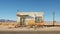 Desolated Desert House: A Captivating Blend Of Urban Decay And Tonalism