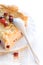 Dessert cranberries pie
