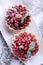Dessert tartlet with berries