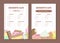 Desserts Cafe Menu Template, Kids Food Menu, Ice Cream, Beverages, Special Offer Vector Illustration