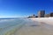 Destin, Florida Beach and the Gulf of Mexico on a Sunny Day