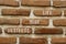 Destress your life symbol. Concept words Destress your life on brick wall. Beautiful brick wall background. Psychological business