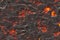 Destroy molten- nature pattern. Abstract lava textured