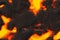 Destroy molten- nature pattern. Abstract lava textured