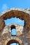 Destroyed arch in the castle of Saint Hilarion