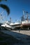 Destroyed Boats after Hurricane Ian in Fort Myers Florida Sea Front, USA