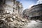 Destroyed building Aleppo.