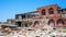 Destroyed buildings on Gunkajima (Hashima Island )