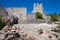 Destroyed castle in Dvigrad, Croatia