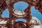 Destroyed dome of the convent of Saint Augustine of Belchite