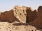 The destroyed dwellings of berbers