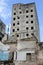 Destroyed houses at the neighborhood of Habana Vieja in Havana