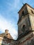 Destroyed Orthodox Church of St. Nicholas in the village of Olchi in the Kaluga region of Russia.