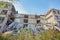 Destroyed school in the city of Pripyt, in the exclusion zone