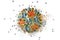 Destruction of hepatitis B virus by silver nanoparticles