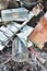 Destruction post storm glass diffused jar, antenna wood decay laminate flooring, ceramic tile