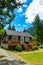 Detached house with big patio on country side in British Columbia, Canada