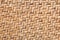 Detail of African artisan wicker texture