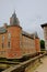 Detail of Alden biesen historic castle, Rijkhoven Belgium