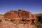 Detail, ancient stone walls, Lomaki Pueblo