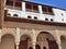 Detail of arabic carvings in Alhambra