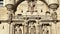 Detail of the Arch of Santa Maria, the main gate of the city of Burgos, Castile and Leon, Spain.