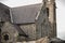 Detail architecture of the Assumption church in Howth, Ireland