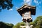 Detail architecture of Meiji-jingu shrine in Harajuku, Tokyo