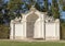 Detail architecture wall around the Garden, Belvedere Palace, Vienna, Austria