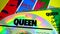 detail of the art work of the HOT SPACE cd by the famous English group QUEEN