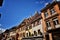 Detail of the beautiful city of Thann in France - Alsace