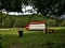 Detail of a bees hive truck on a fresh green meadow.