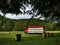 Detail of a bees hive truck on a fresh green meadow.