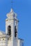 Detail of the bell tower of the Basilica Sanctuary of Santa Maria del Pozzo