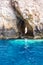 Detail of Blue Grotto (Malta