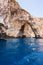 Detail of Blue Grotto (Malta