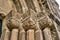 Detail of Boelhe romanesque church in Penafiel